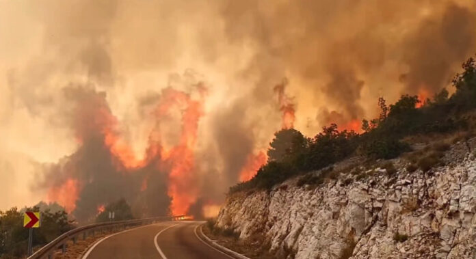 Za gašenje požara u Jablanici zatražena međunarodna pomoć